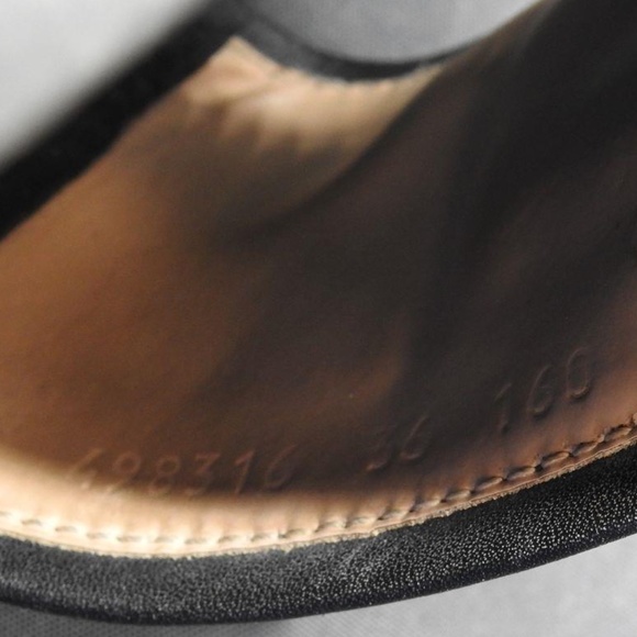 Gucci Women's Satin Web Sylvie Bow Slides Sz 36 - Picture 12 of 13